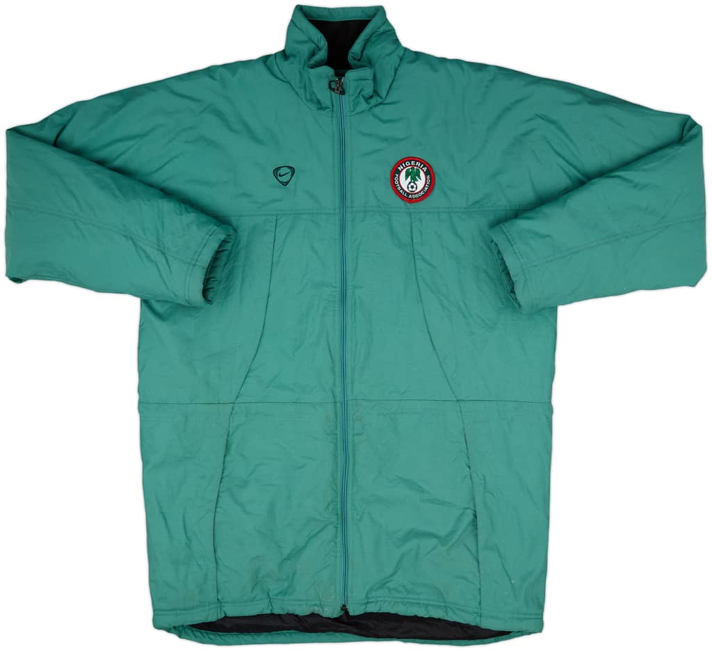 2000-01 Nigeria Nike Padded Bench Coat - 8/10 - (L)
