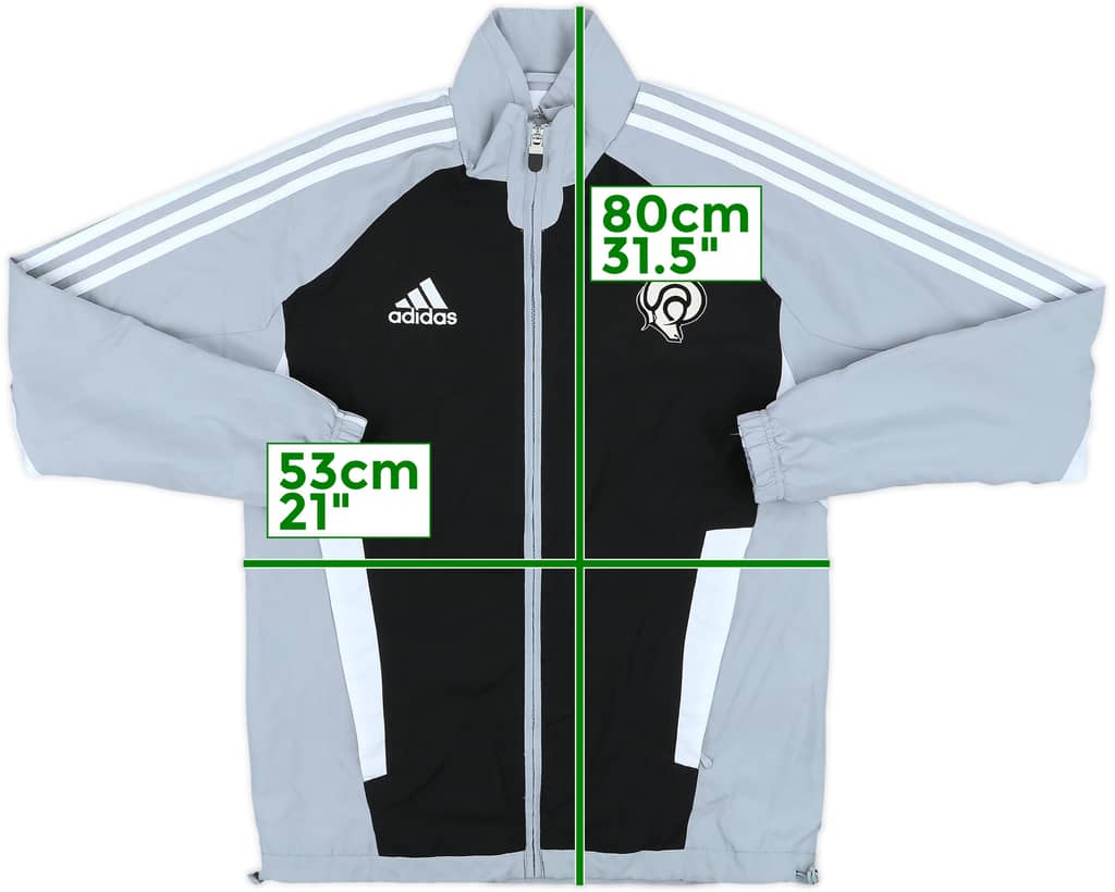 2011-12 Derby adidas Track Jacket - 8/10 - (XL.Boys)