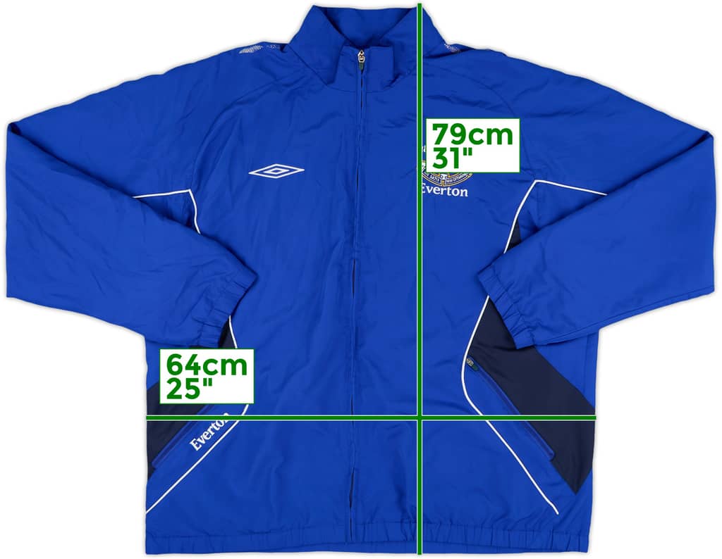 2007-08 Everton Umbro Track Jacket - 6/10 - (XL)