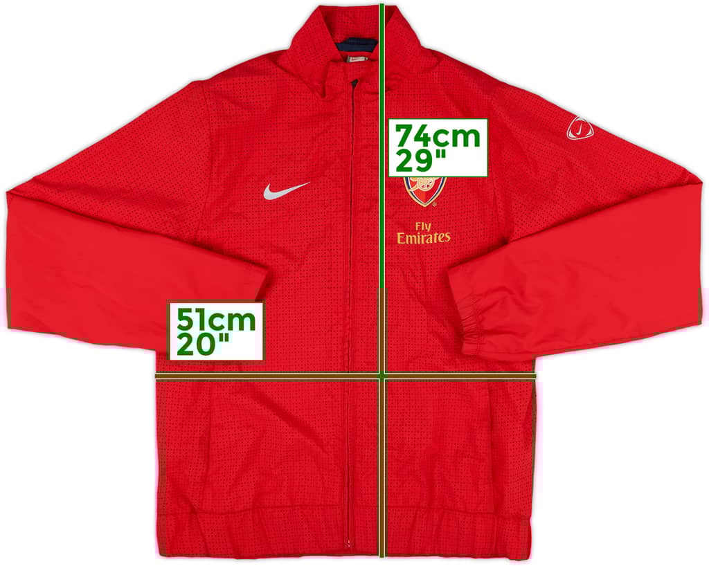 2009-10 Arsenal Nike Track Jacket - 9/10 - (M)