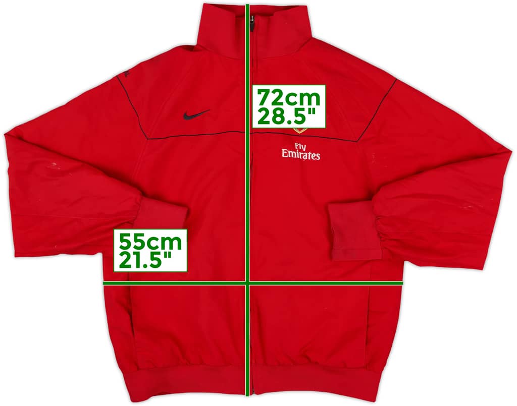 2008-09 Arsenal Nike Track Jacket - 6/10 - (M)