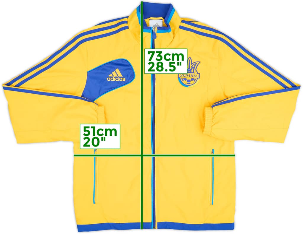 2010-12 Ukraine adidas Track Jacket - 4/10 - (S)