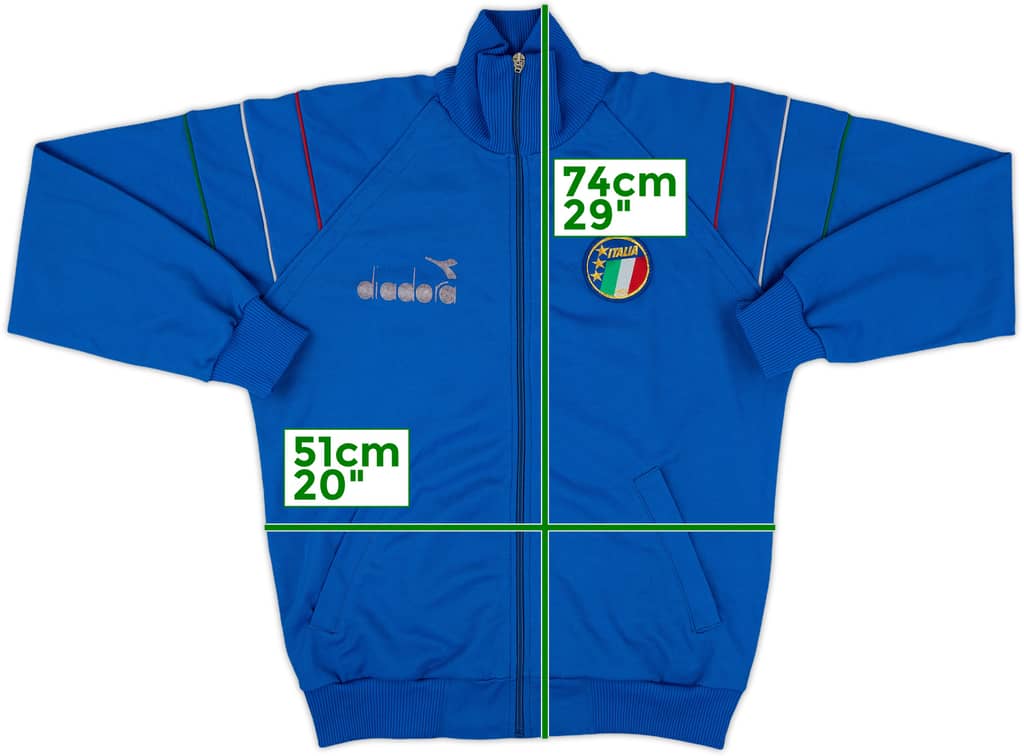 1986 Italy Diadora Track Jacket - 7/10 - (XXL)