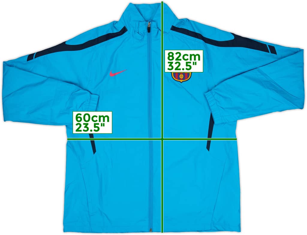 2010-11 Barcelona Nike Track Jacket - 8/10 - (L)