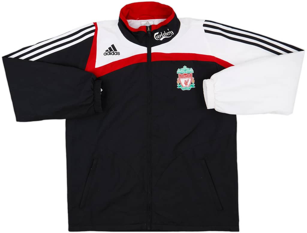 2007-08 Liverpool adidas Track Jacket - 8/10 - (L)