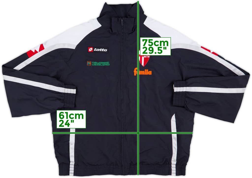 2010-11 Padova Player Issue Lotto Track Jacket - 8/10 - (XL)