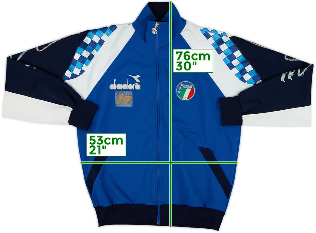 1990 Italy Diadora Track Jacket - 8/10 - (L)