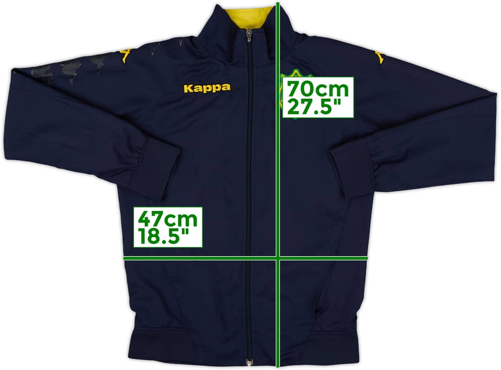 2008-09 Nantes Kappa Track Jacket - 7/10 - (S)