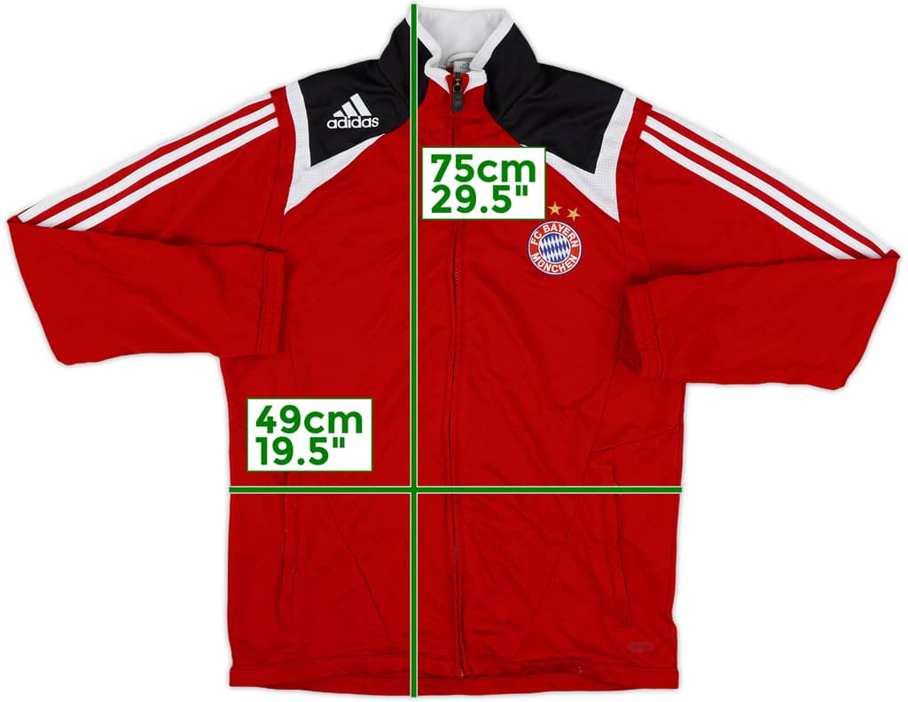 2007-08 Bayern Munich adidas Track Jacket - 8/10 - (XL.Boys)