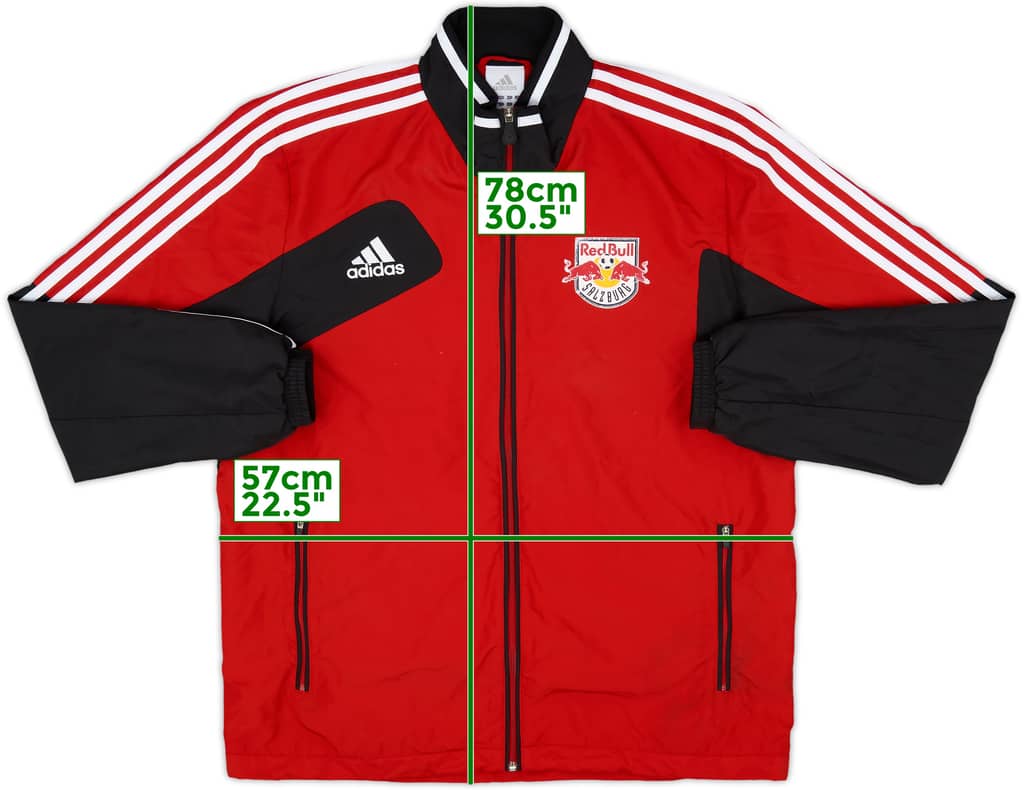 2012-13 RB Salzburg adidas Track Jacket - 6/10 - (L/XL)
