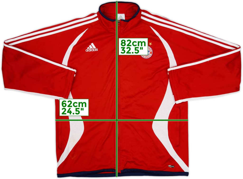 2006-07 Bayern Munich adidas Track Jacket - 8/10 - (XL)