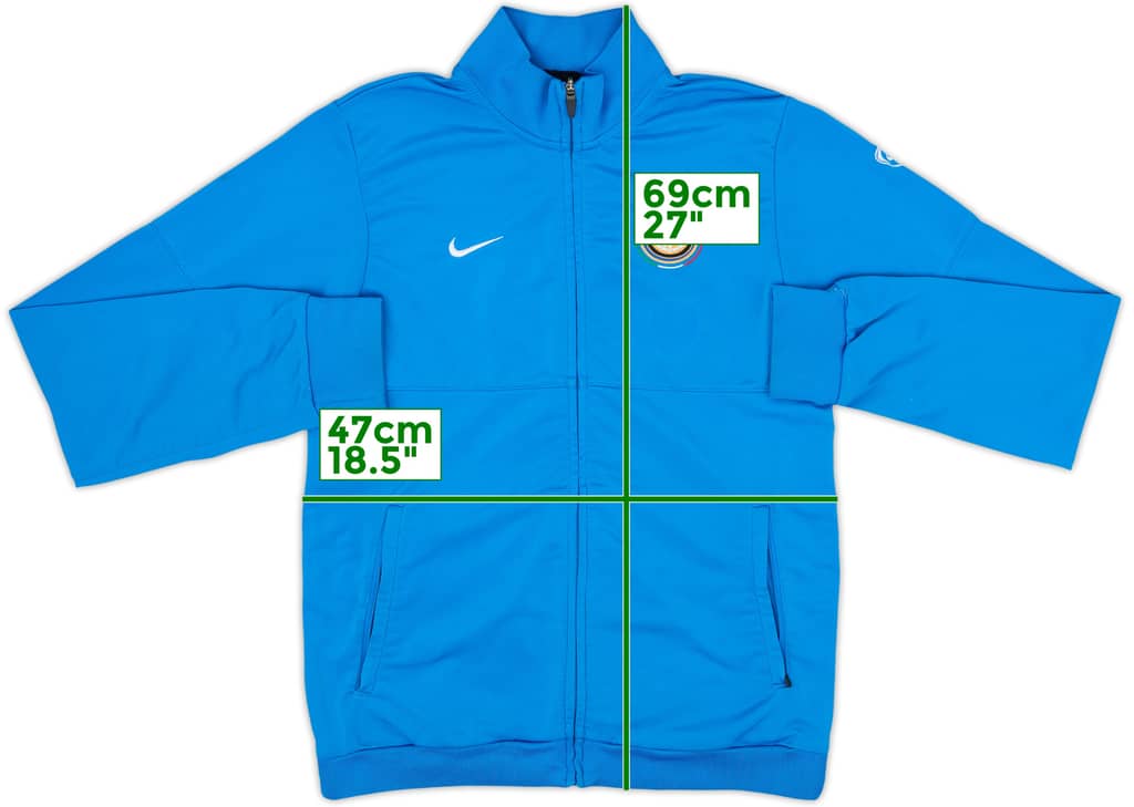 2009-10 Inter Milan Nike Track Jacket - 7/10 - (XL.Boys)