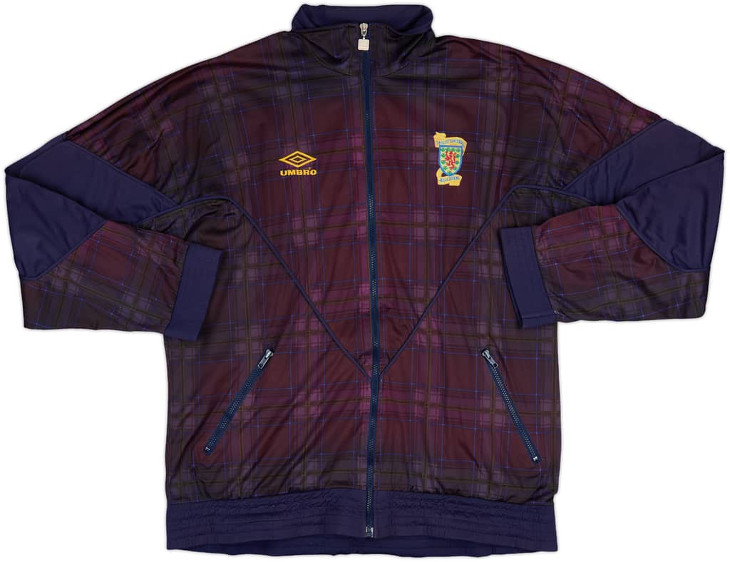 1994-96 Scotland Umbro Track Jacket - 6/10 - (XL)