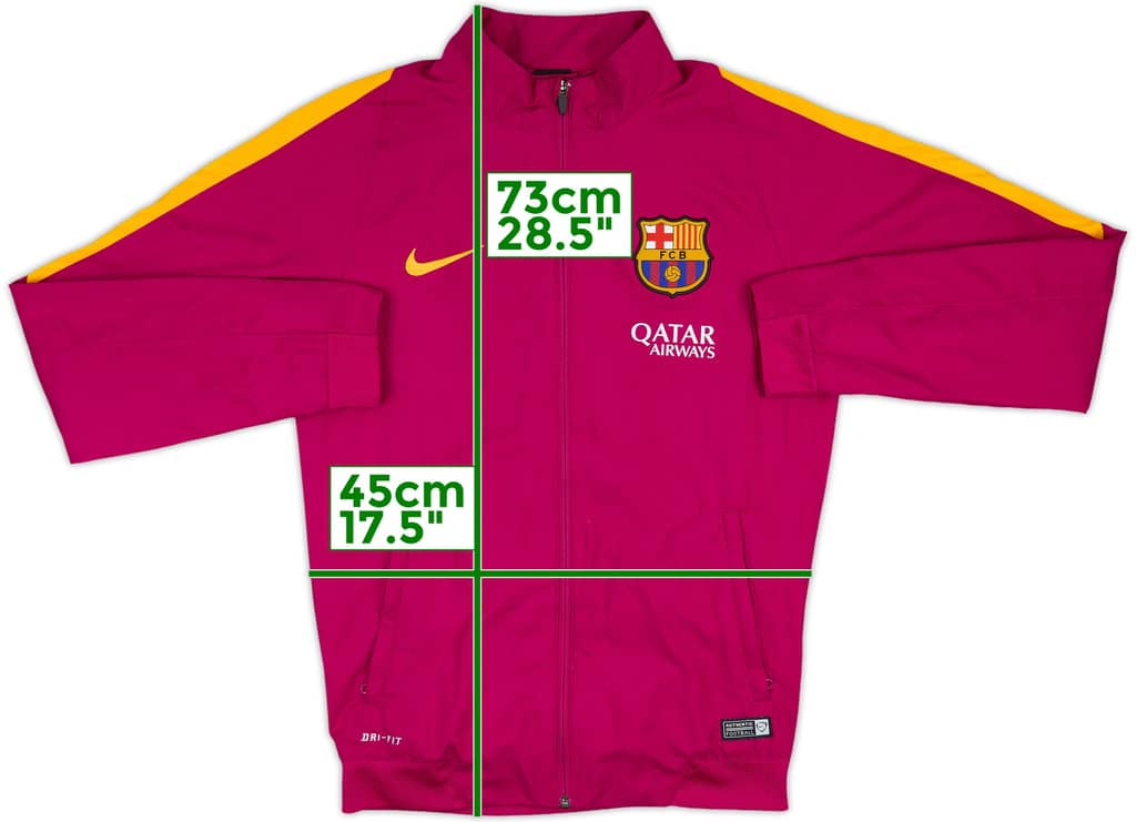 2016-17 Barcelona Nike Track Jacket - 9/10 - (S)