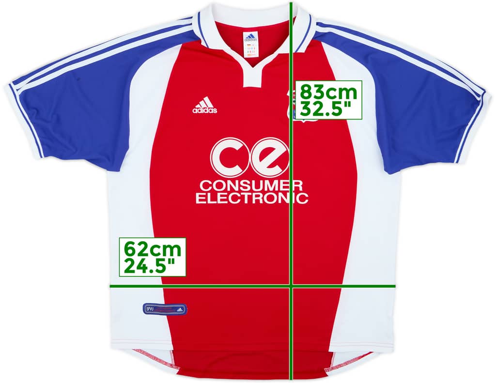Camiseta de local del Unterhaching 2000-02 - 7/10 - (XL)