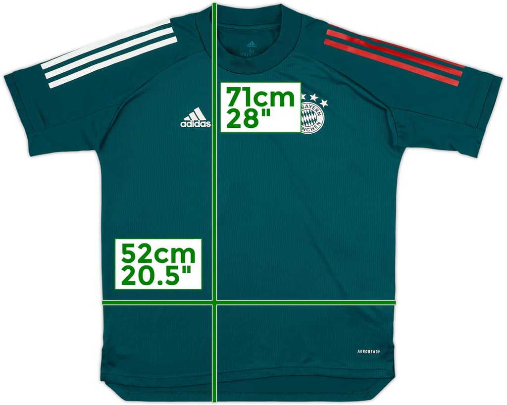 2020-21 Bayern Munich adidas Training Shirt - 8/10 - (L)