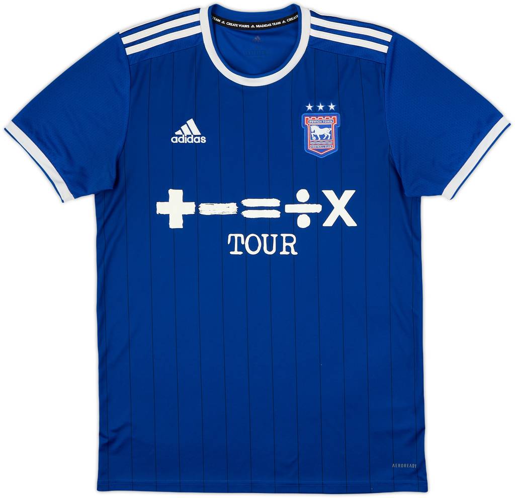 2021-22 Ipswich Home Shirt - 8/10 - (M)