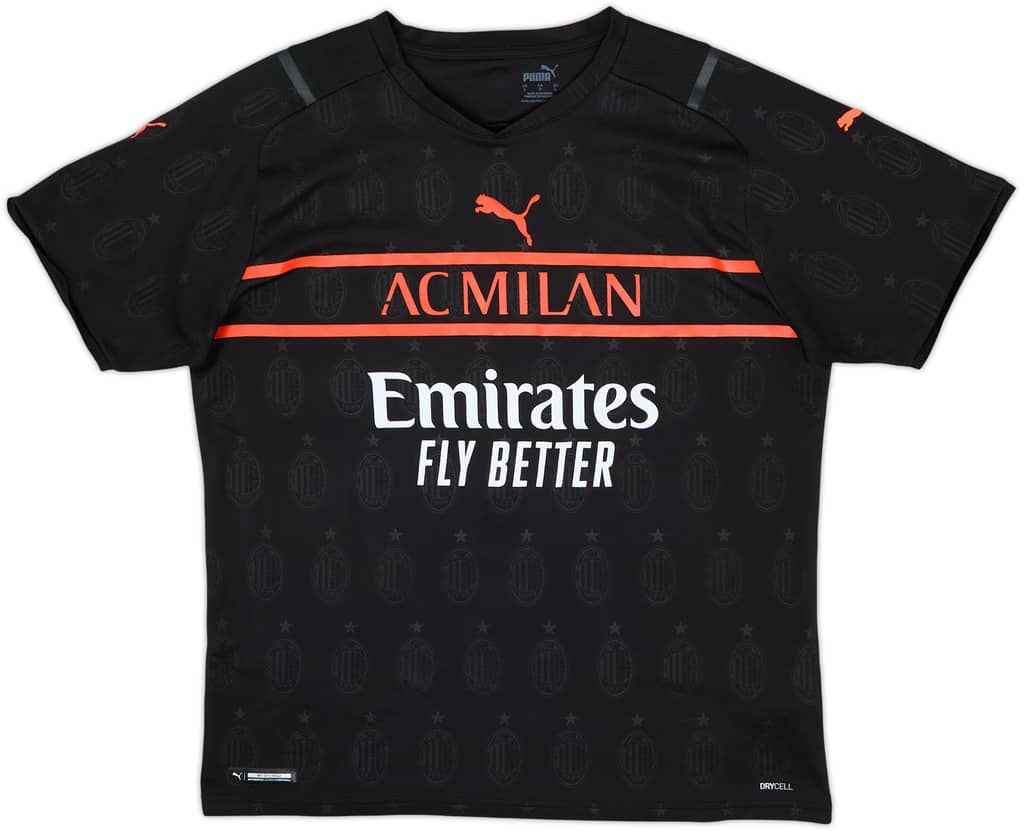 2021-22 AC Milan Third Shirt - 9/10 - (L)