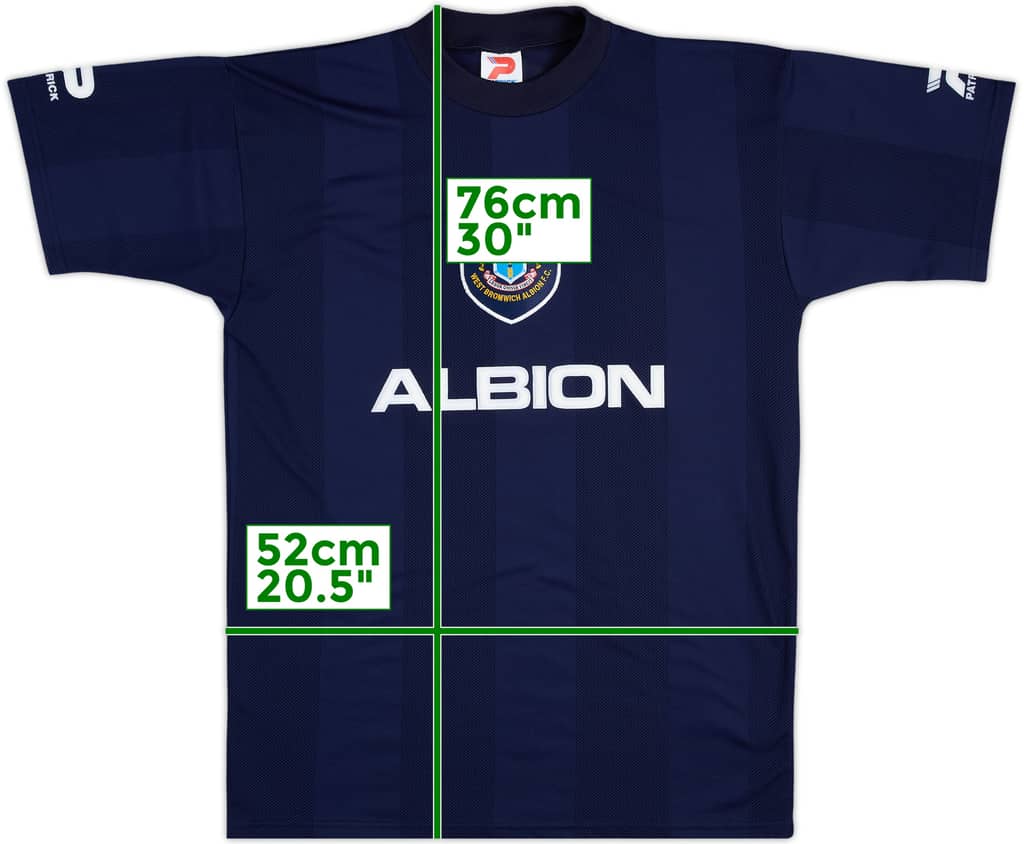 1996-97 West Brom Patrick Training Shirt - 9/10 - (M)