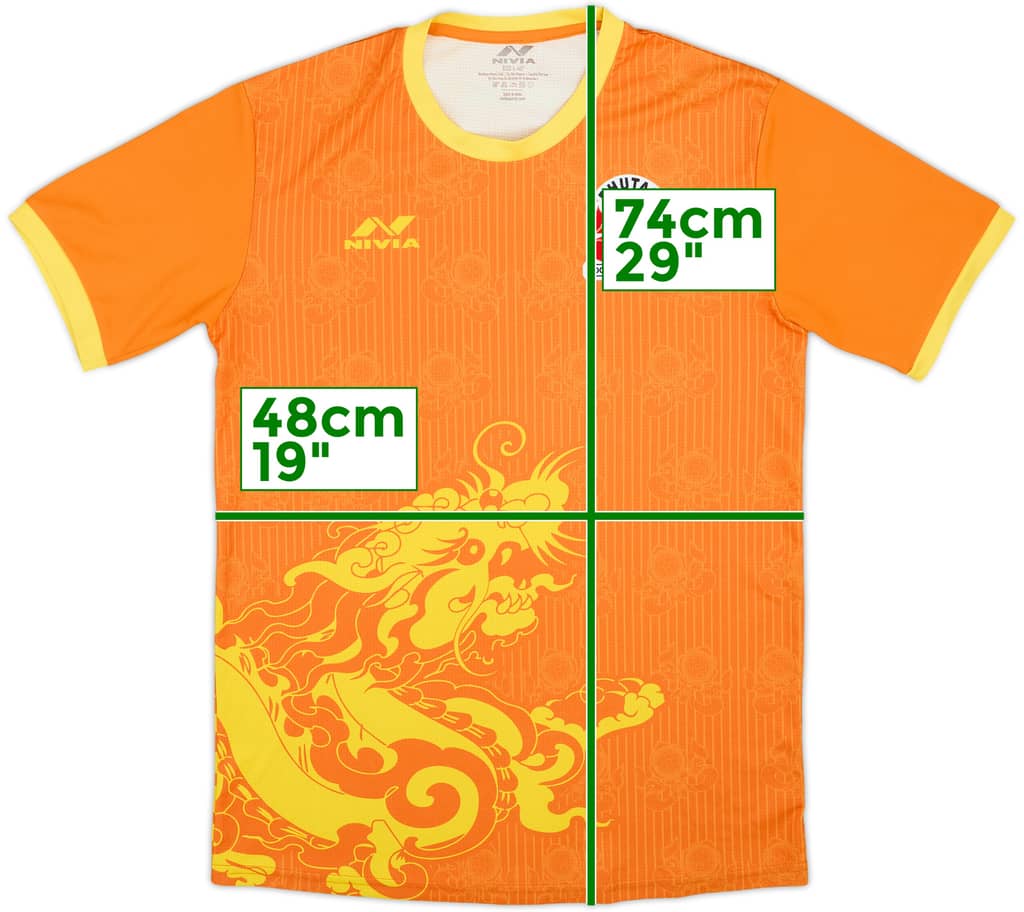 2022-23 Bhutan Home Shirt - 8/10 - (L)