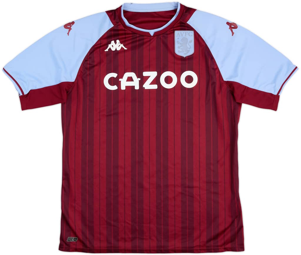 2021-22 Aston Villa Home Shirt - 4/10 - (XXL)