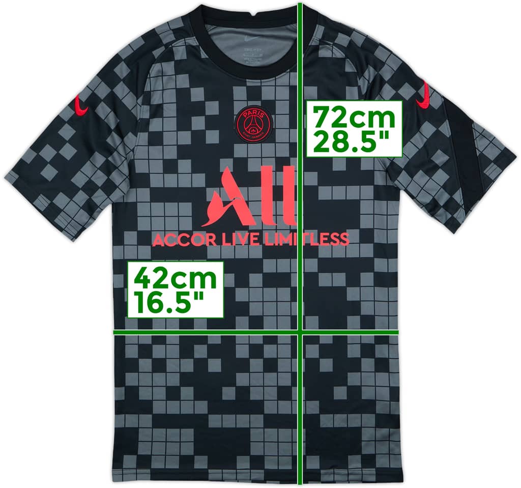 2021-22 Paris Saint-Germain Nike Training Shirt - 10/10 - (S)
