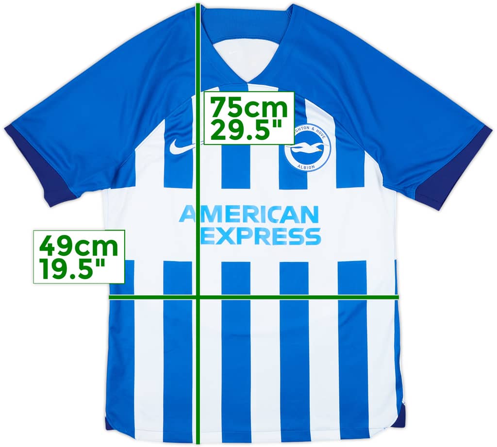 2023-24 Brighton Camiseta Local - 8/10 - (M)