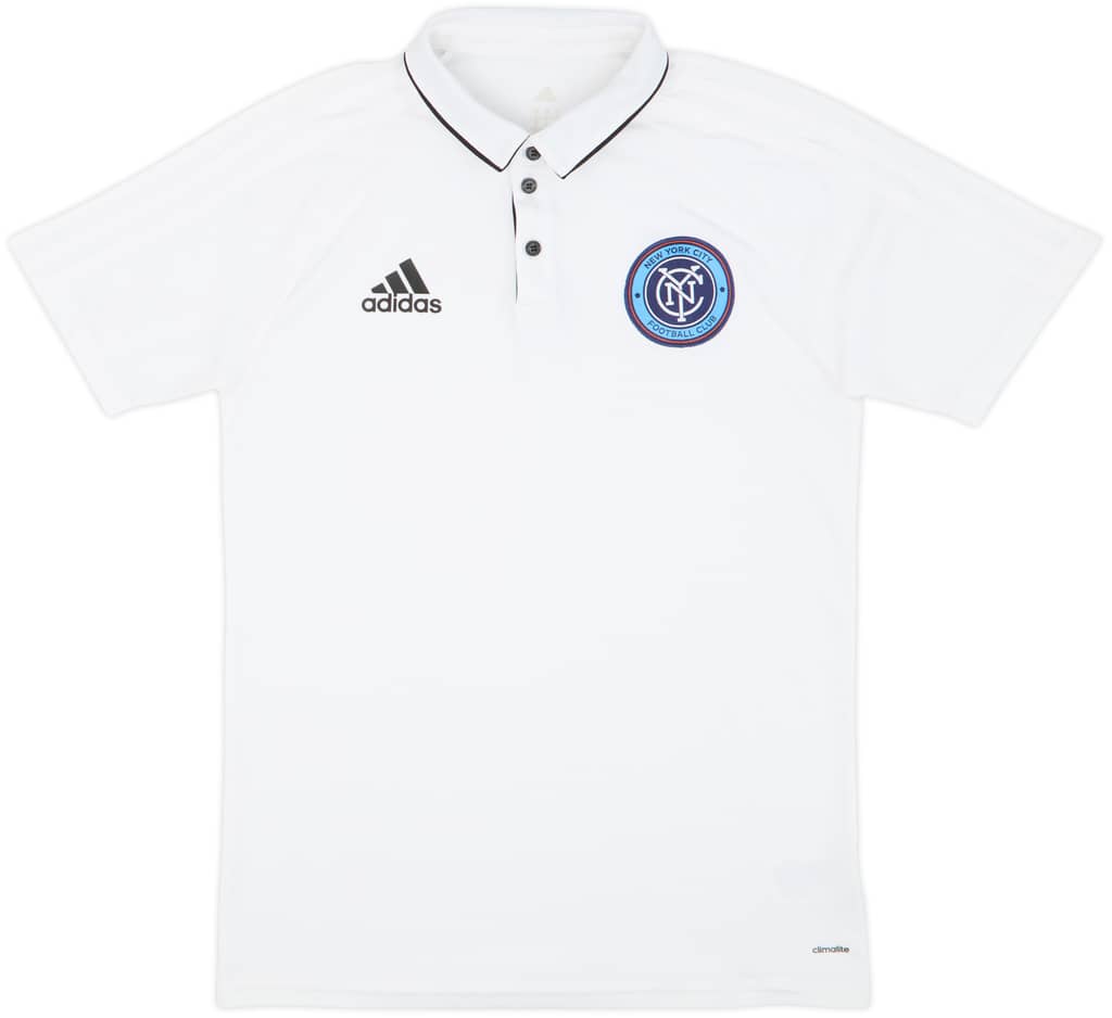 2016-17 New York City FC adidas Polo Shirt - 8/10 - (S)