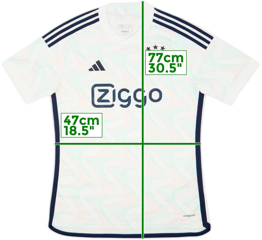 2023-24 Ajax Away Shirt - 8/10 - (M)