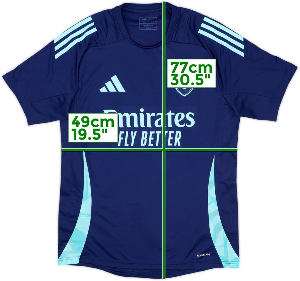 2024-25 Arsenal adidas Training Shirt - 10/10 - (M)