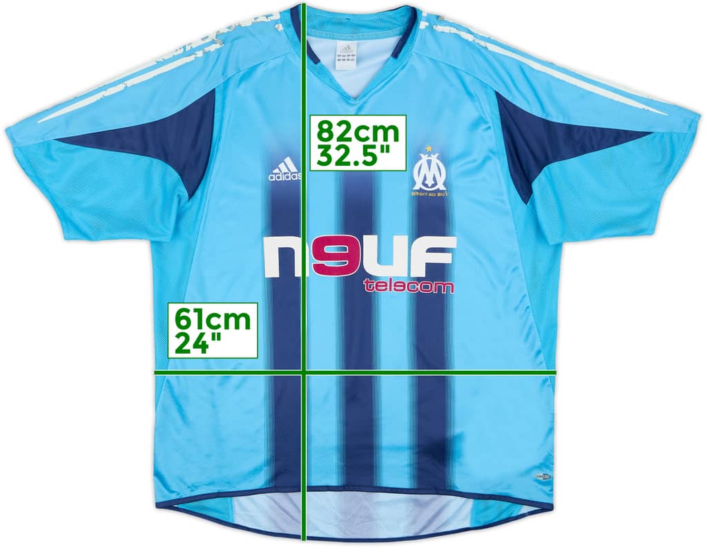 2004-05 Olympique Marseille Away Shirt - 4/10 - (XL)