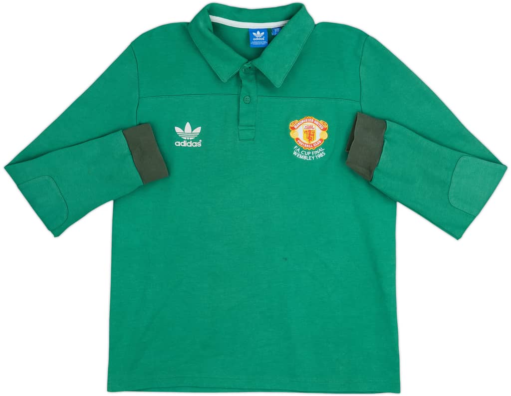 2015-16 Manchester United adidas Originals Retro 'FA Cup Final 1985' GK Shirt - 8/10 - (L)