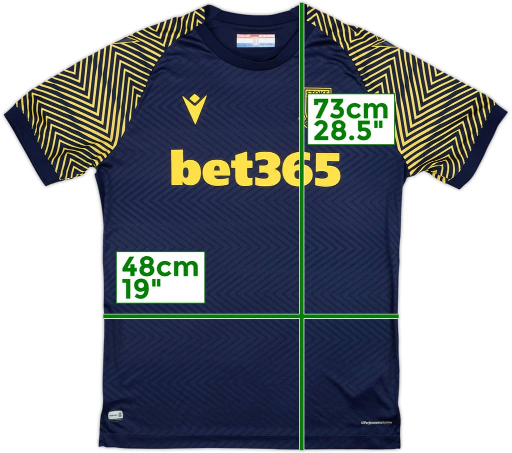 2020-21 Stoke City Away Shirt - 10/10 - (L)