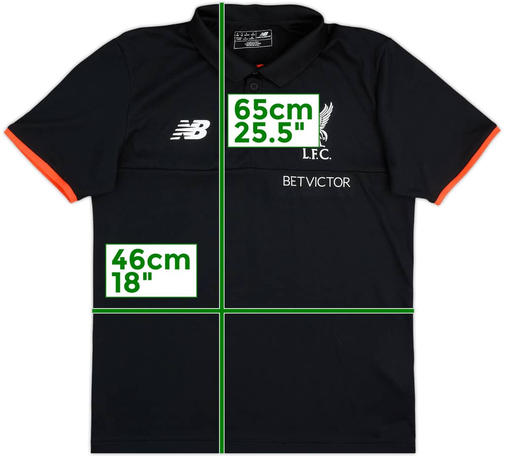 2016-17 Liverpool New Balance Polo Shirt - 8/10 - (S)