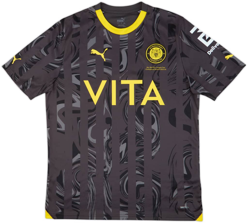 2023-24 Stockport County Third Shirt - 10/10 - (L)