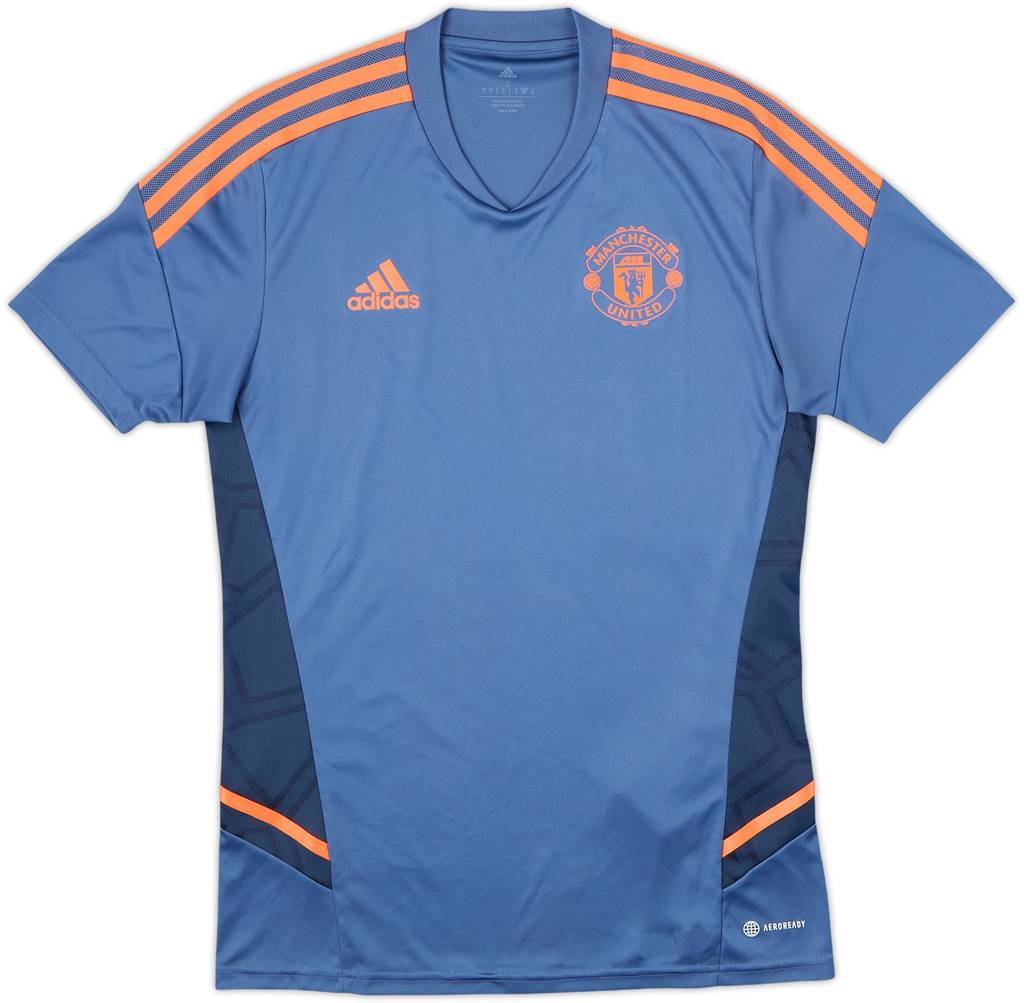 2022-23 Manchester United adidas Camiseta de entrenamiento - 10/10 - (S)