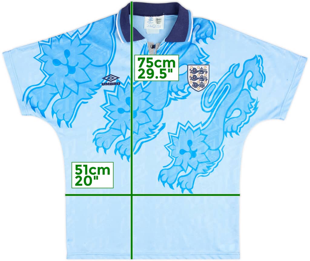 1992-93 England Third Shirt - 6/10 - (L)