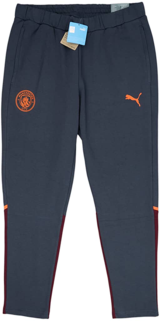 2023-24 Manchester City Puma Casuals Sweat Pants/Bottoms (L)