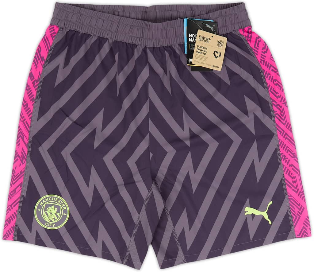 2023-24 Manchester City Player Issue GK Shorts (L)