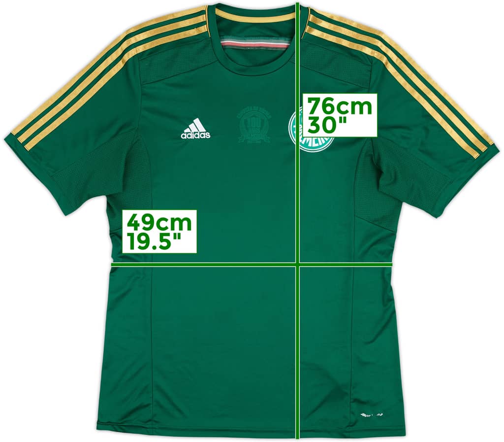Camiseta de local del Palmeiras 2014 - 8/10 - (L)