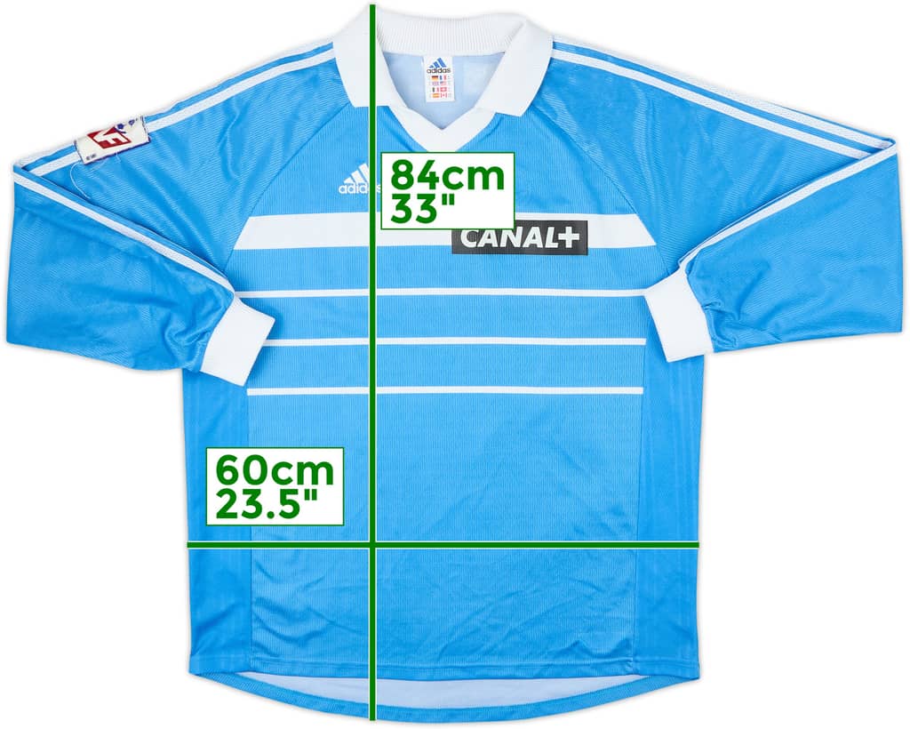 Camiseta de manga larga de local del Strasbourg 1999-00 - 4/10 - (XL)