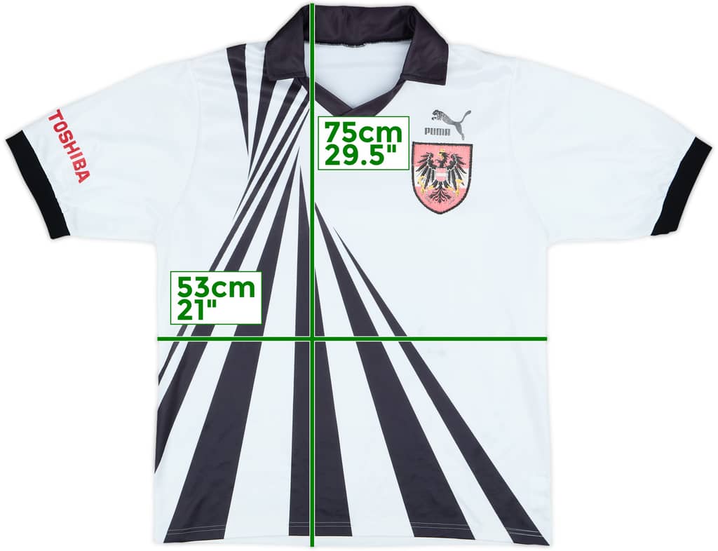 1990-91 Austria Home Shirt - 5/10 - (M)