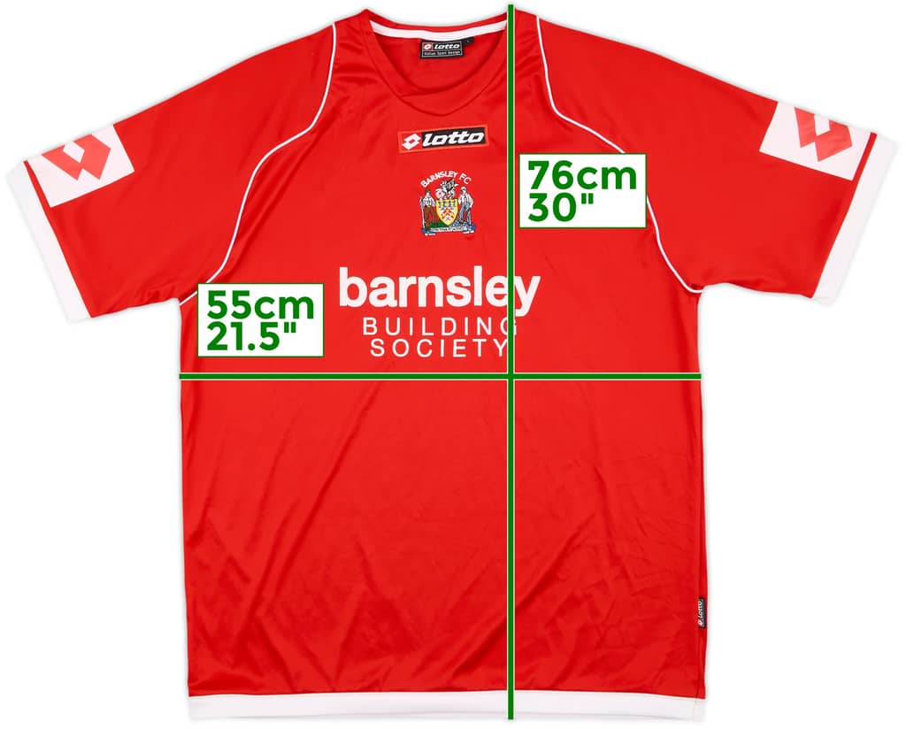 2009-10 Barnsley Home Shirt - 6/10 - (L)