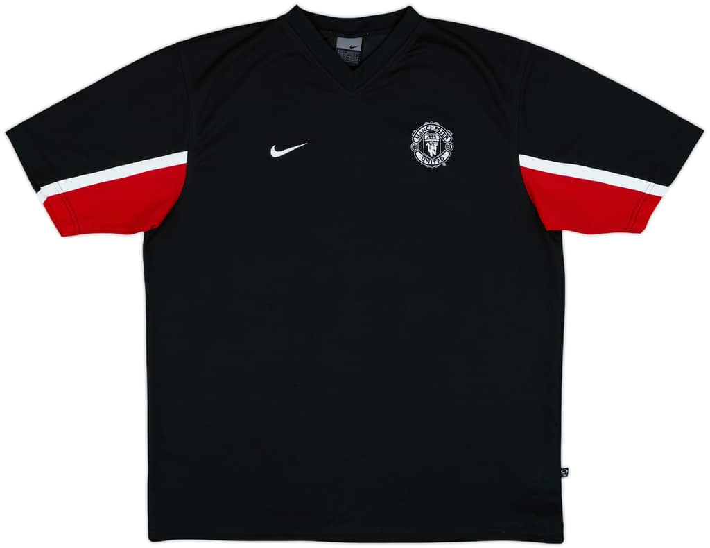 2003-04 Manchester United Nike Training Shirt - 8/10 - (L)