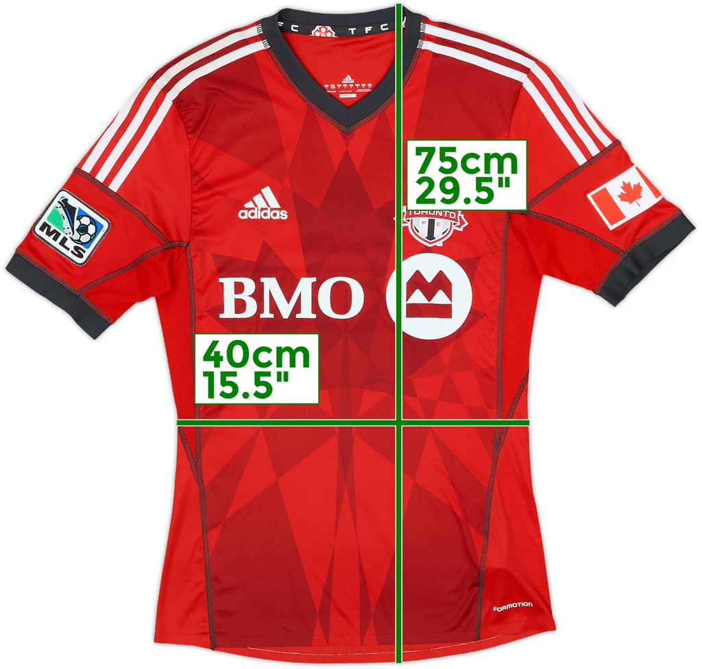2013-14 Toronto FC Authentic Home Shirt - 8/10 - (S)
