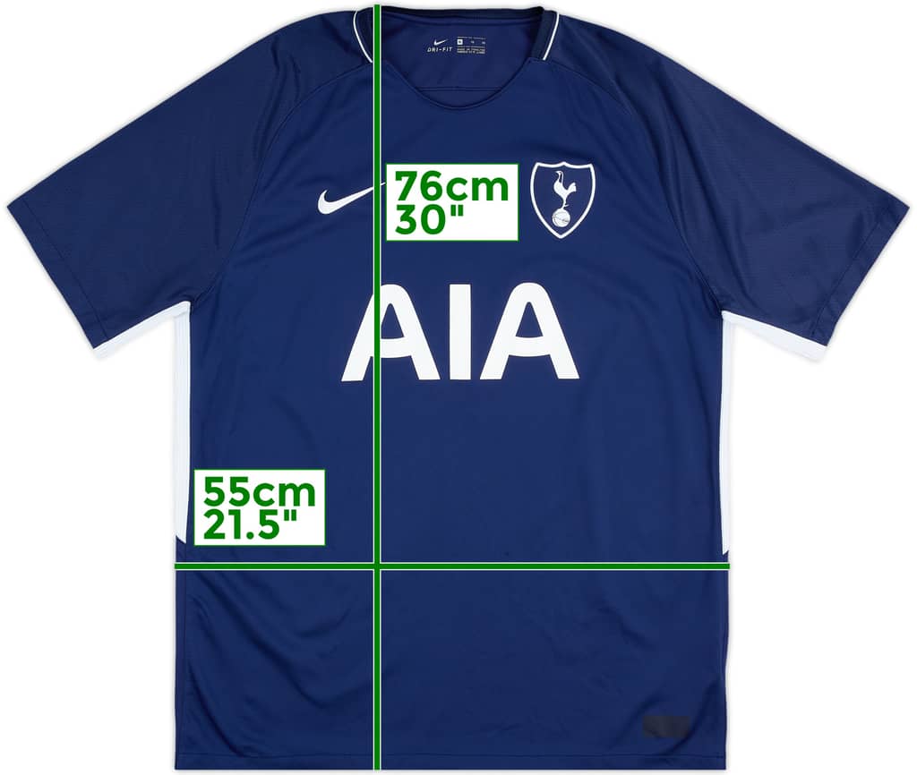 2017-18 Tottenham Away Shirt - 5/10 - (XL)