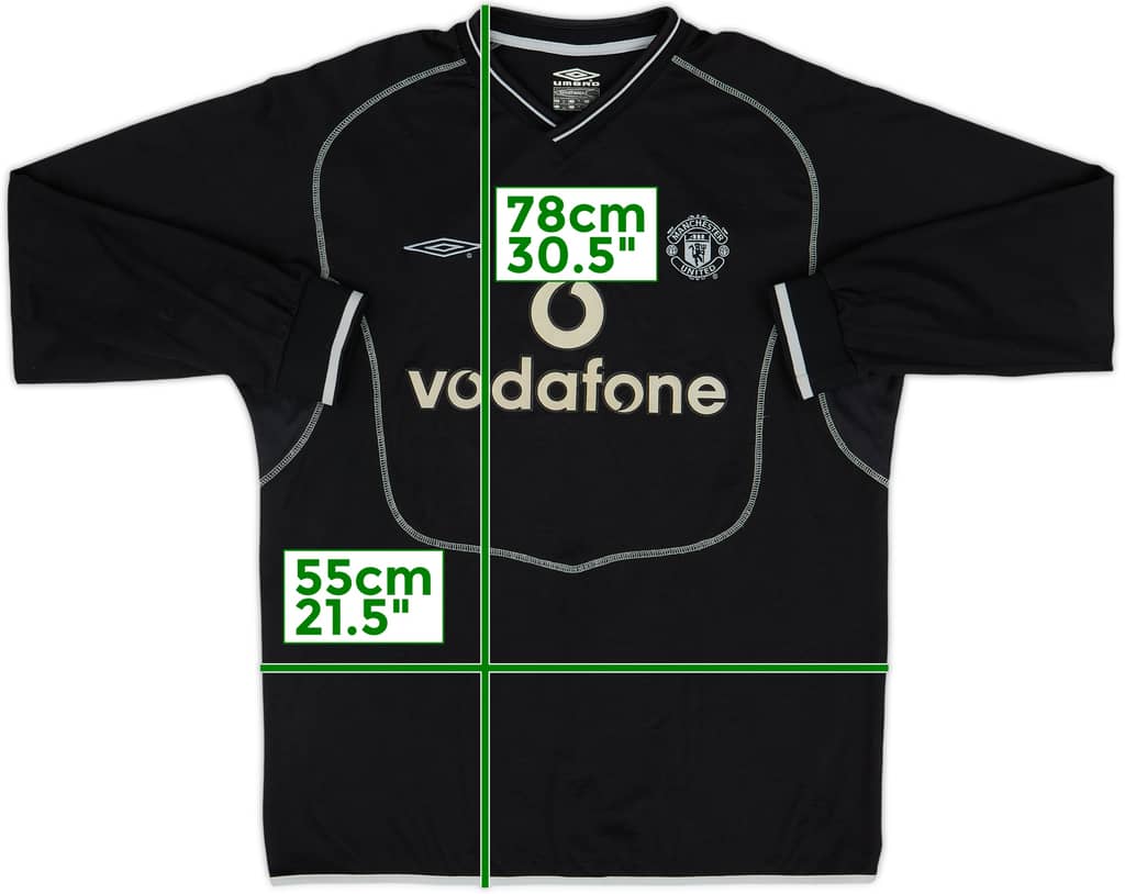 2000-02 Manchester United GK Shirt - 5/10 - (M)