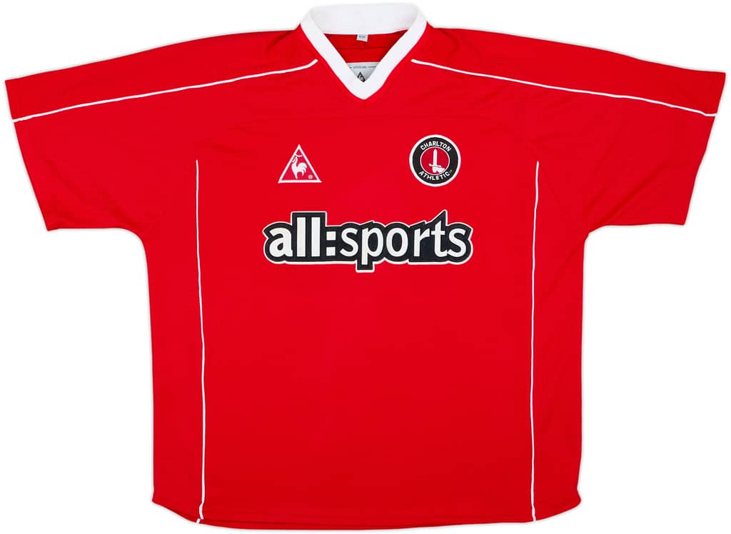 2002-03 Charlton Home Shirt - 8/10 - (XL)