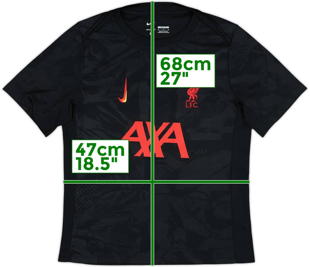 Camiseta Nike de entrenamiento del Liverpool 2024-25 - 10/10 - (Mujeres M)