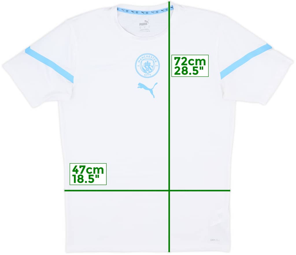 2021-22 Manchester City Puma Training Shirt - 10/10 - (S)
